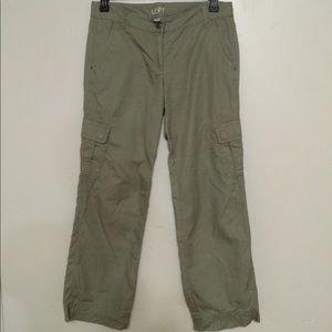 Loft cargo pants size 6